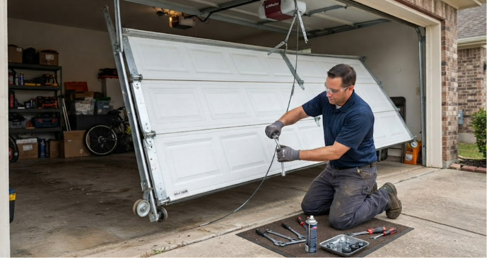 Off-Track Garage Door Repair