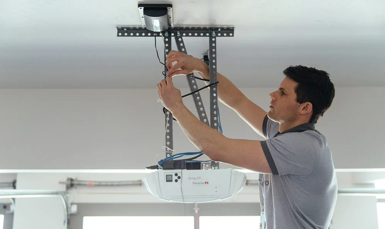 Alt text: "Professional garage door opener repair services in Fort Pierce, FL for homeowners seeking reliable and efficient solutions."